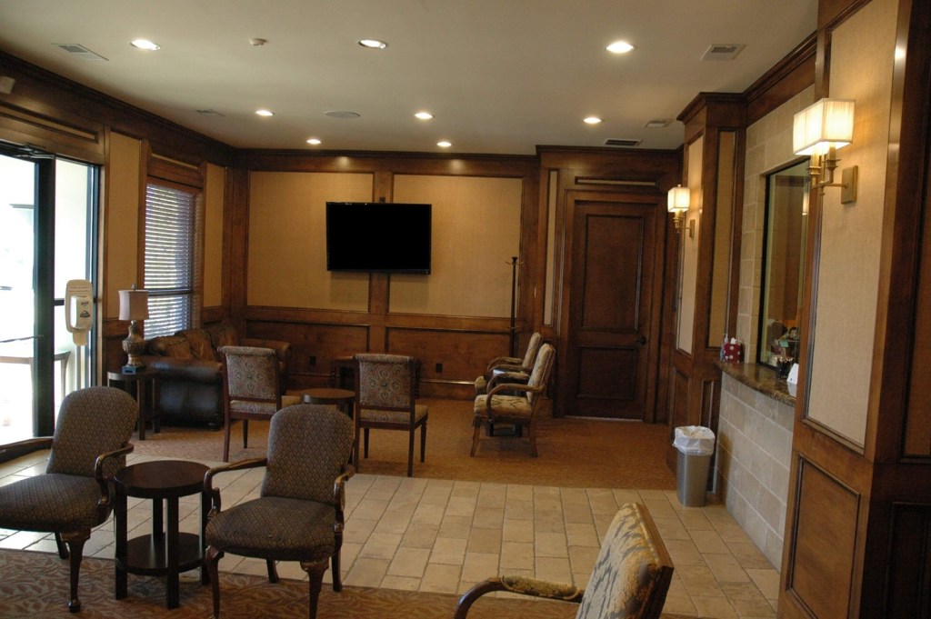 Robson Oral Surgery interior waiting area Cullman office